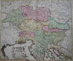 DE WITT, FREDERICK: MAP OF CARNIOLA, STYRIA AND THE COUNTY OF CELJE